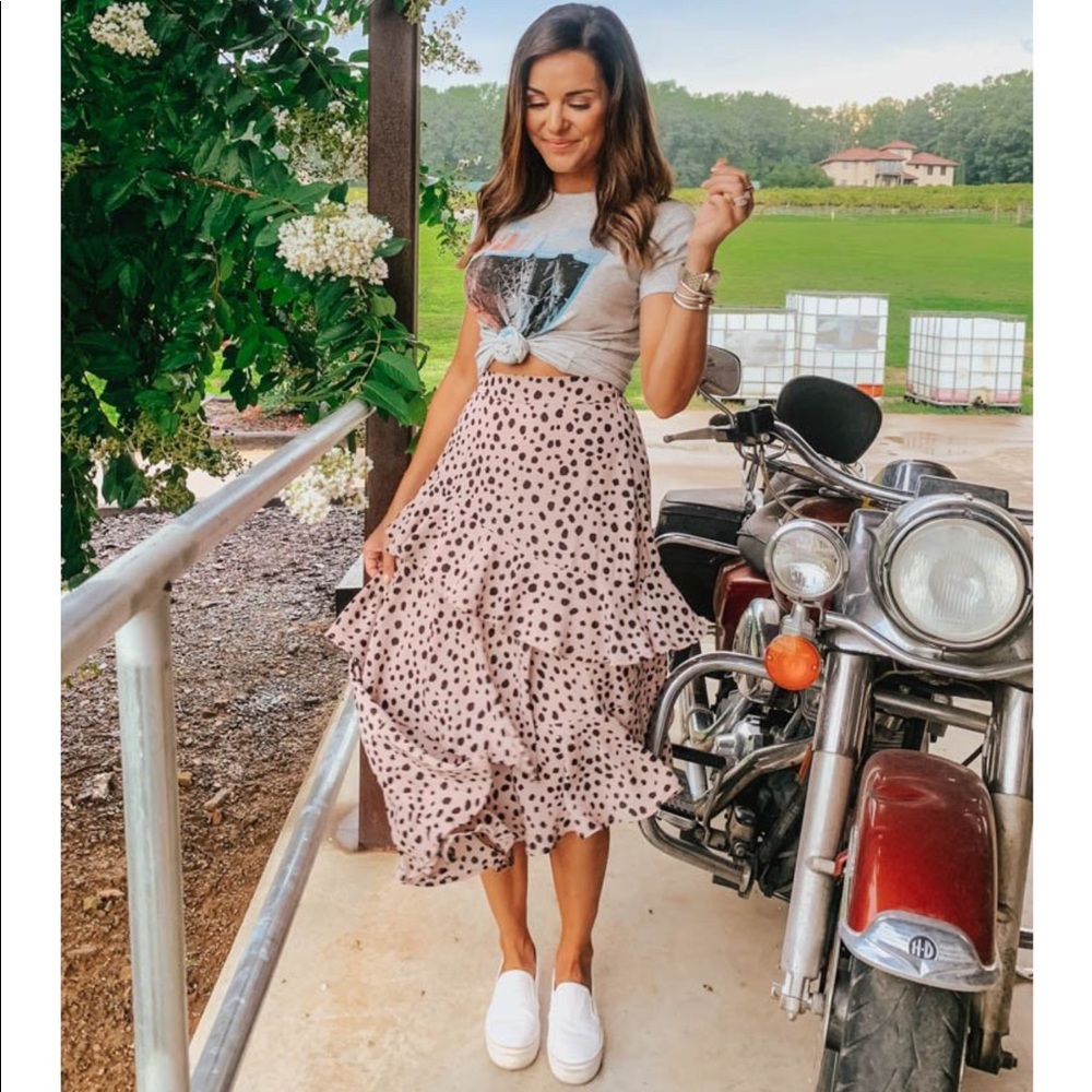 Size small Vestique asymmetrical midi skirt